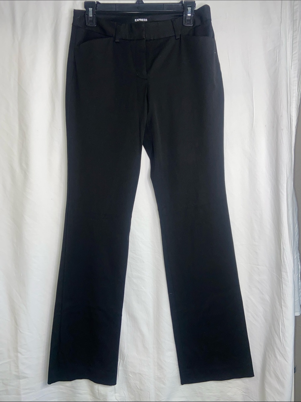 Express Black Bootcut Dress Pants